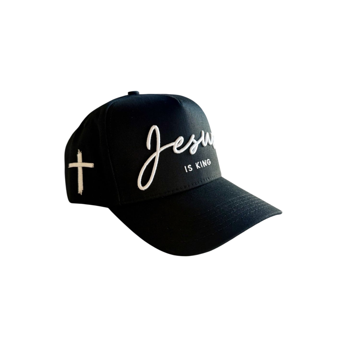 Jesus is King SnapBack Hat (Black) *2025 Edition*