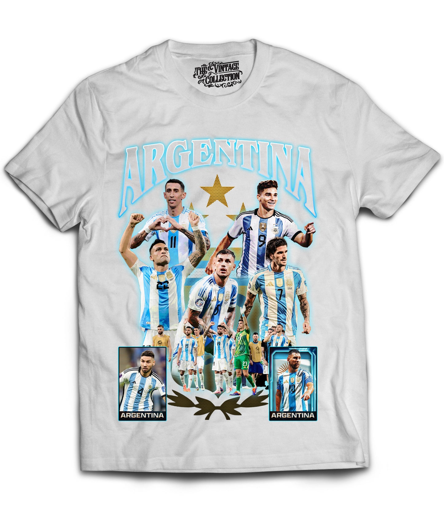 Argentina Soccer Tribute Shirt (White)