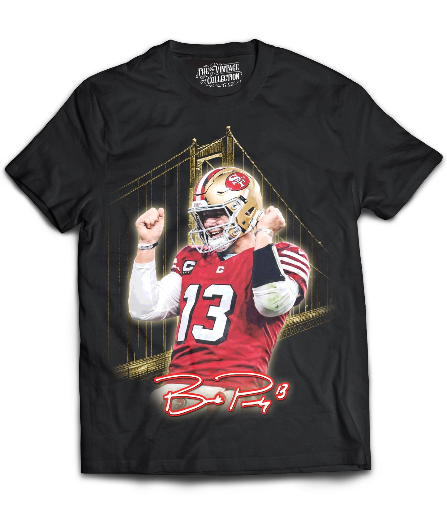 Brock Purdy Signature Shirt (Black)