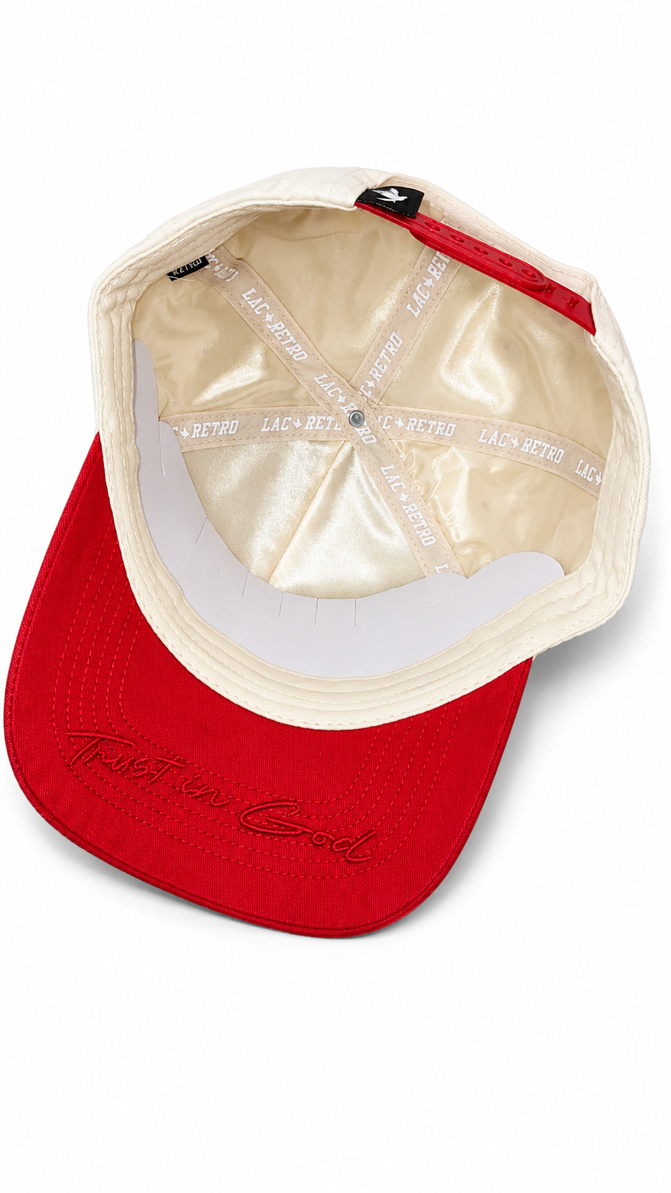 NY Red Trust in God Snapback Hat *2026*