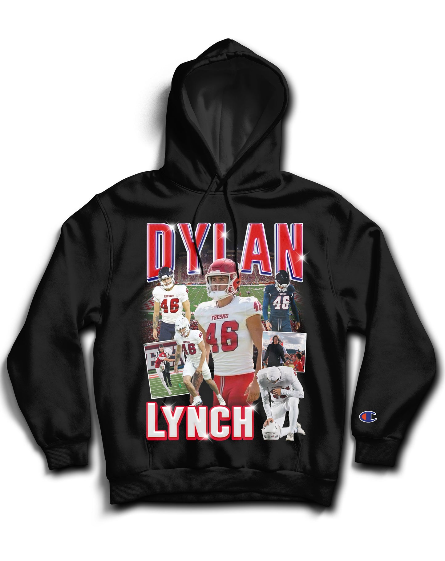 Dylan Lynch Tribute Hoodie *LIMITED EDITION* (Black & White)