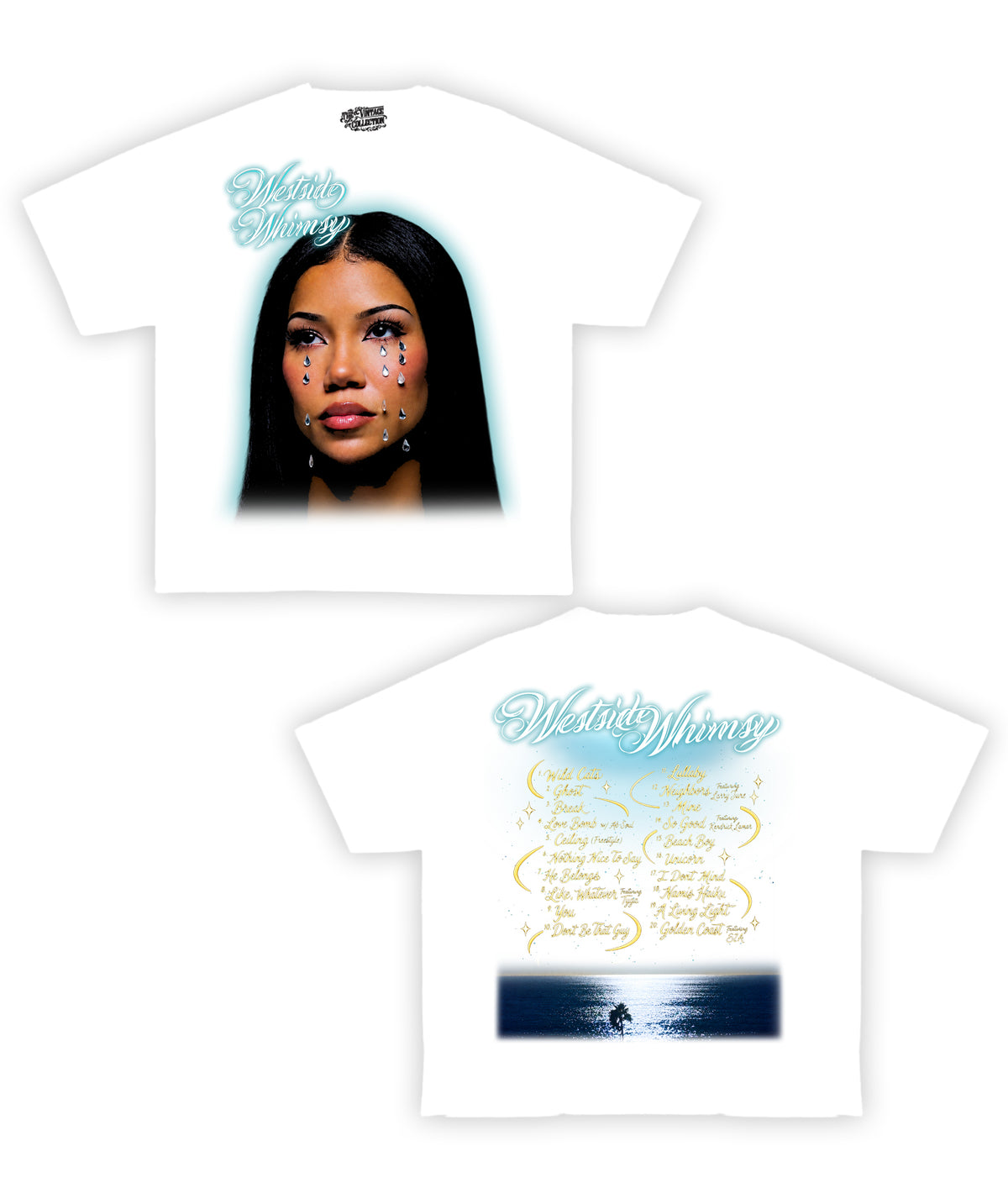 Jhené Aiko: Westside Whimsy Shirt Front/Back