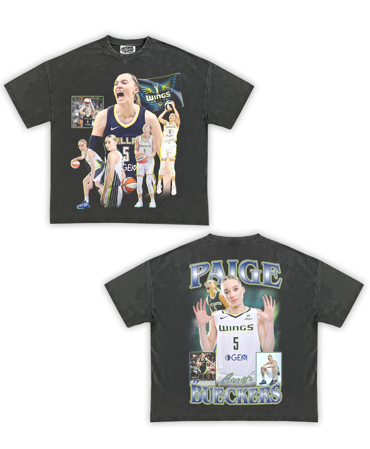 Paige Bueckers Shirt Front/Back (Shadow)
