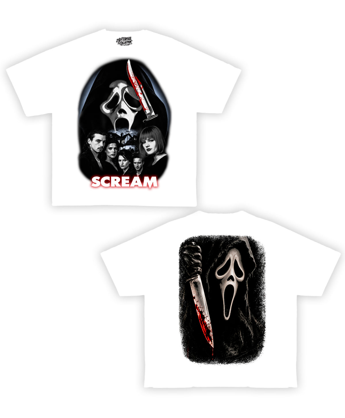 Scream 1996 Movie Shirt Front/Back