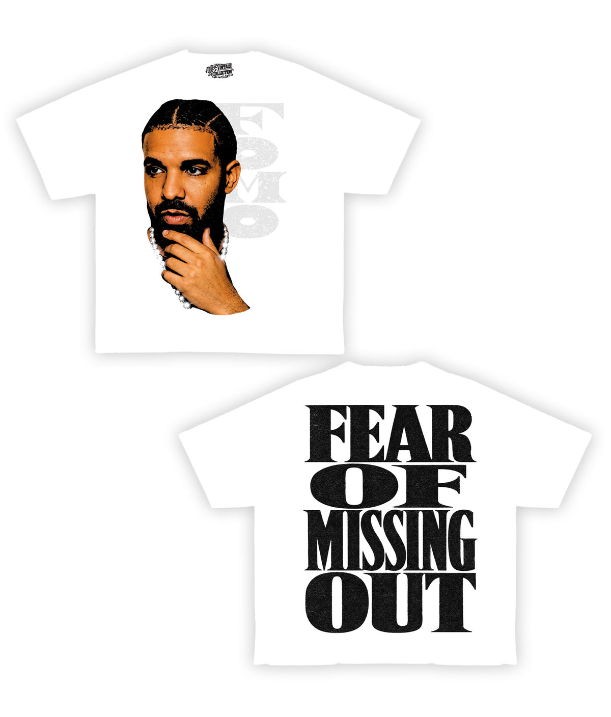 Drake FOMO Shirt Front/Back