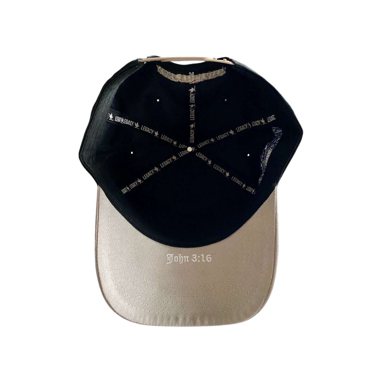 NY Legacy "Black & Off Cream" Hat *2024 Edition*