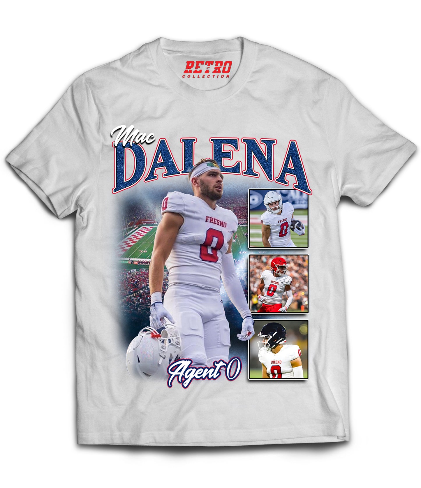 Mac "Agent 0" Dalena Tribute Shirt *LIMITED EDITION* (Black, Red, White)