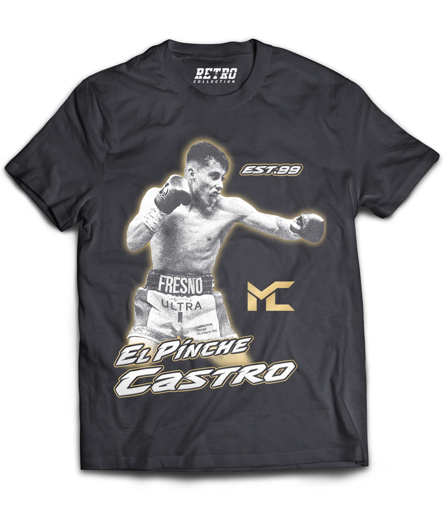 Marc Castro "El Pinche Castro" Tribute Shirt *LIMITED EDITION* (Black, Gray, Red, White)