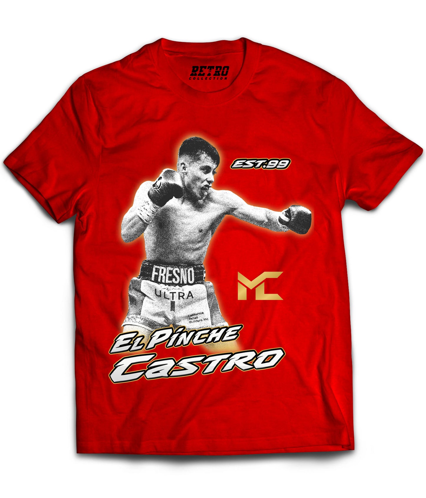 Marc Castro "El Pinche Castro" Tribute Shirt *LIMITED EDITION* (Black, Gray, Red, White)