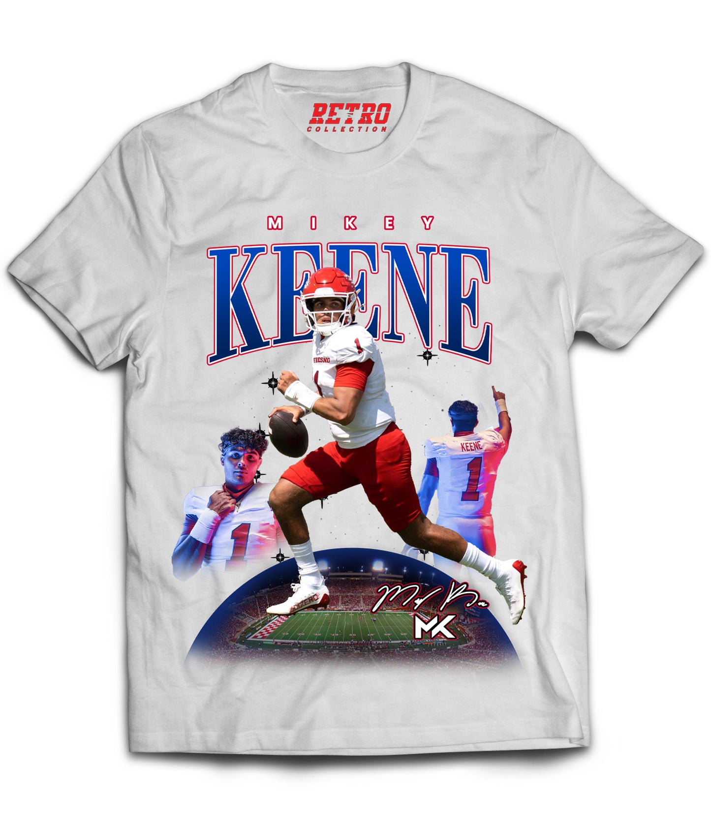 Mikey Keene "Universe" Tribute Shirt *LIMITED EDITION* (Black, Red, White)