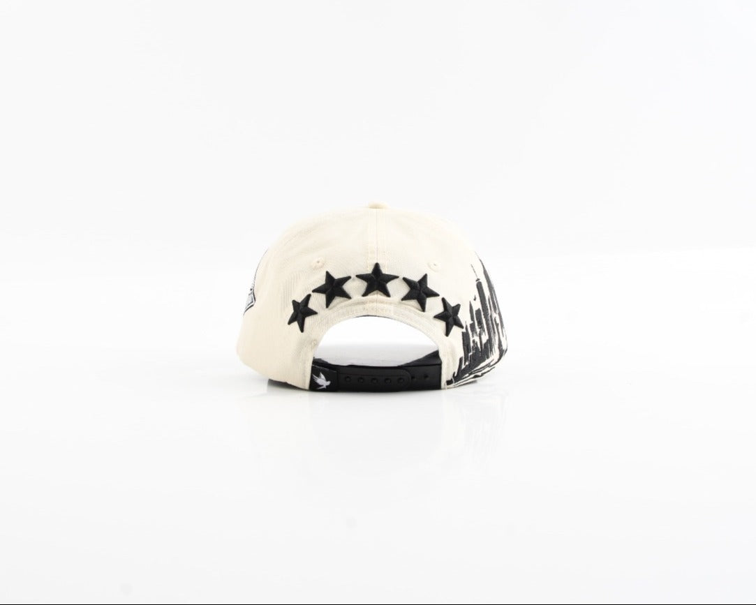 NY *1999 World Series* Snapback Hat (Black/Cream)