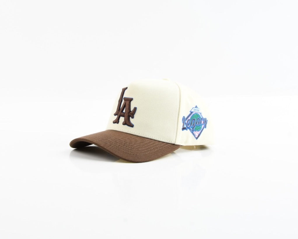 LA *1988* Edition Snapback Hat (Brown/Cream)