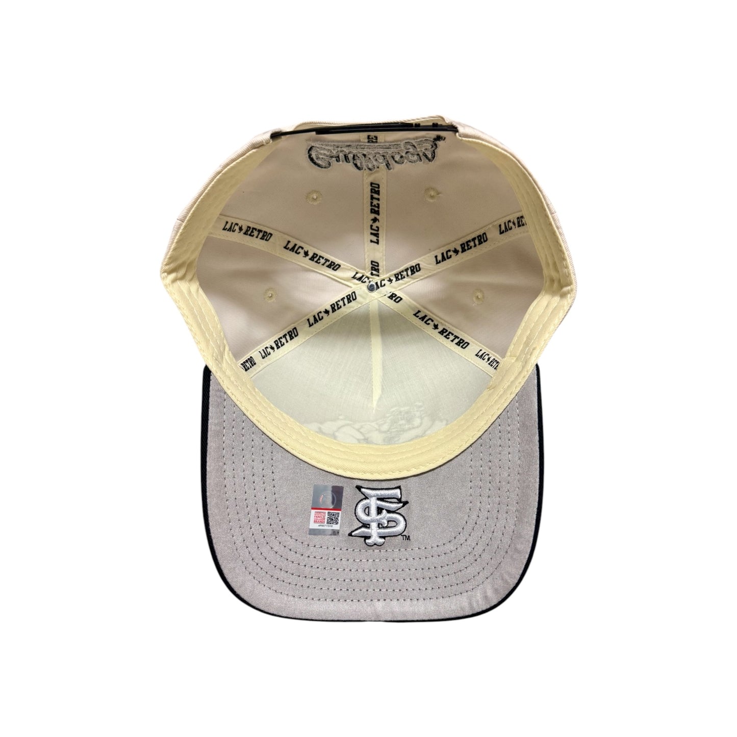 Fresno State Bulldogs Snapback Hat (Cream/White) ***Limited Edition