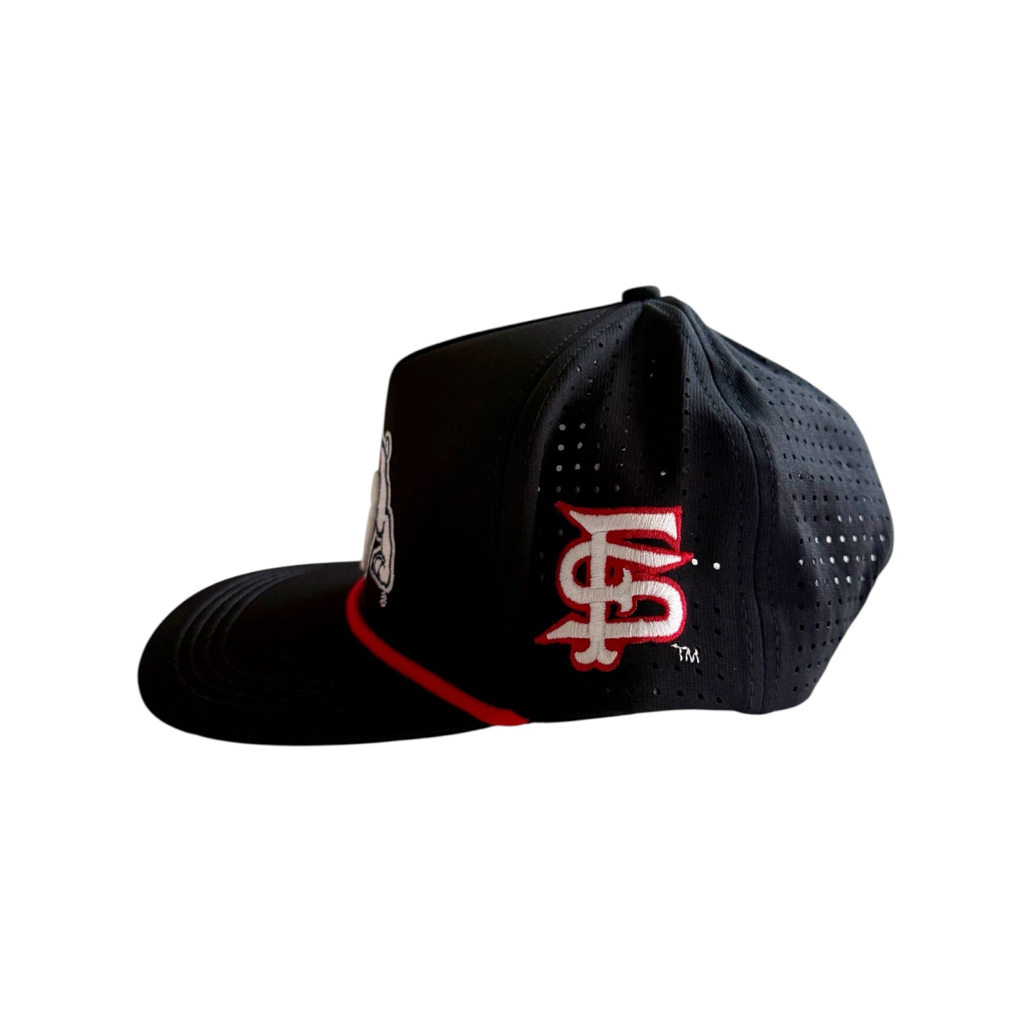 Fresno State Bulldogs “Hybrid” Snapback Hat (Black)