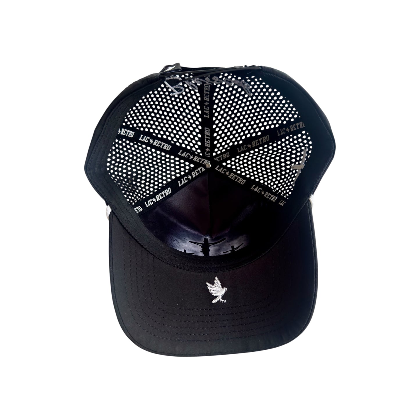 Jesus is King Mesh Snapback Hat (Black)