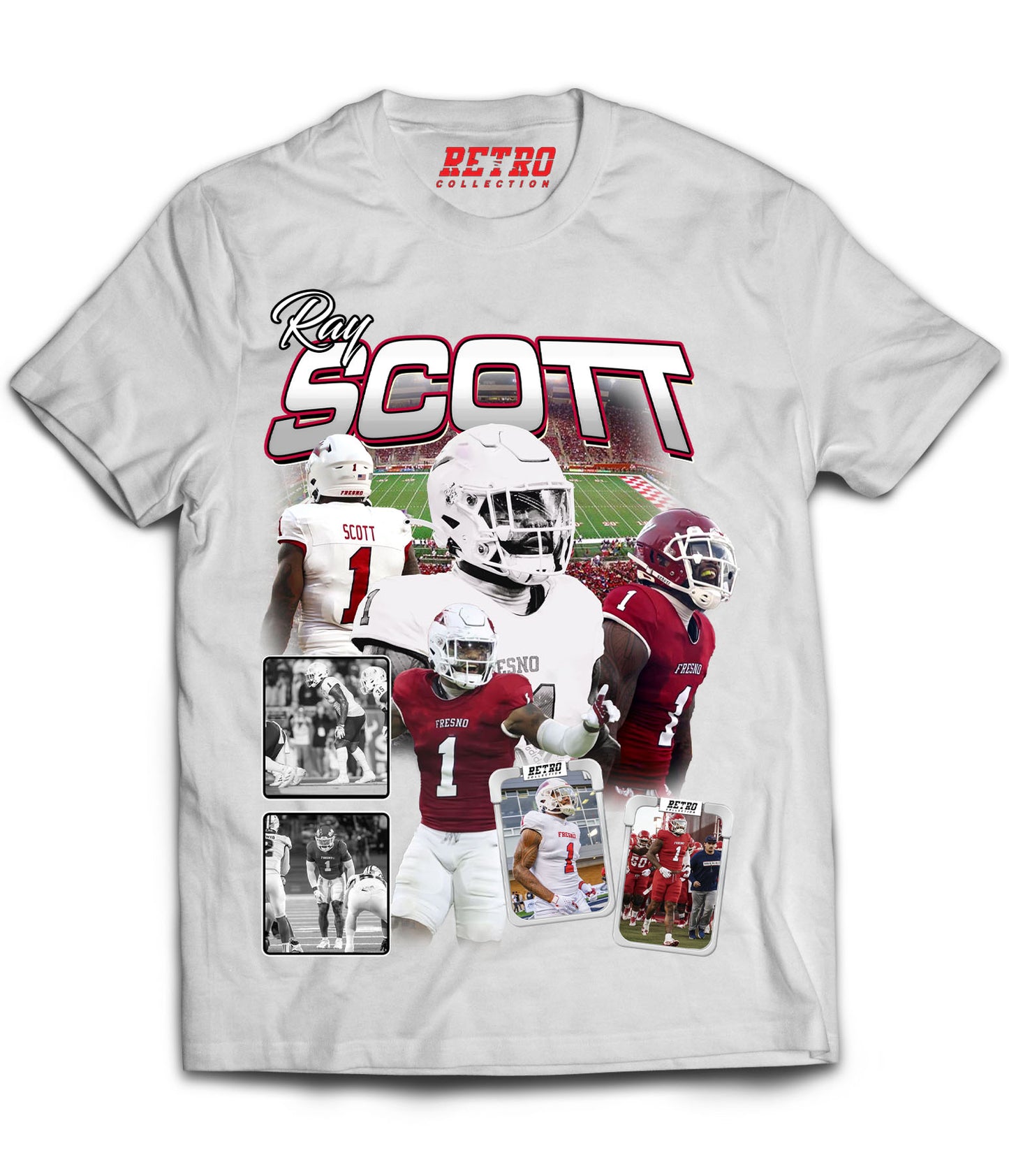 Ray "1" Scott Tribute Shirt *LIMITED EDITION* (Black, Red, White)