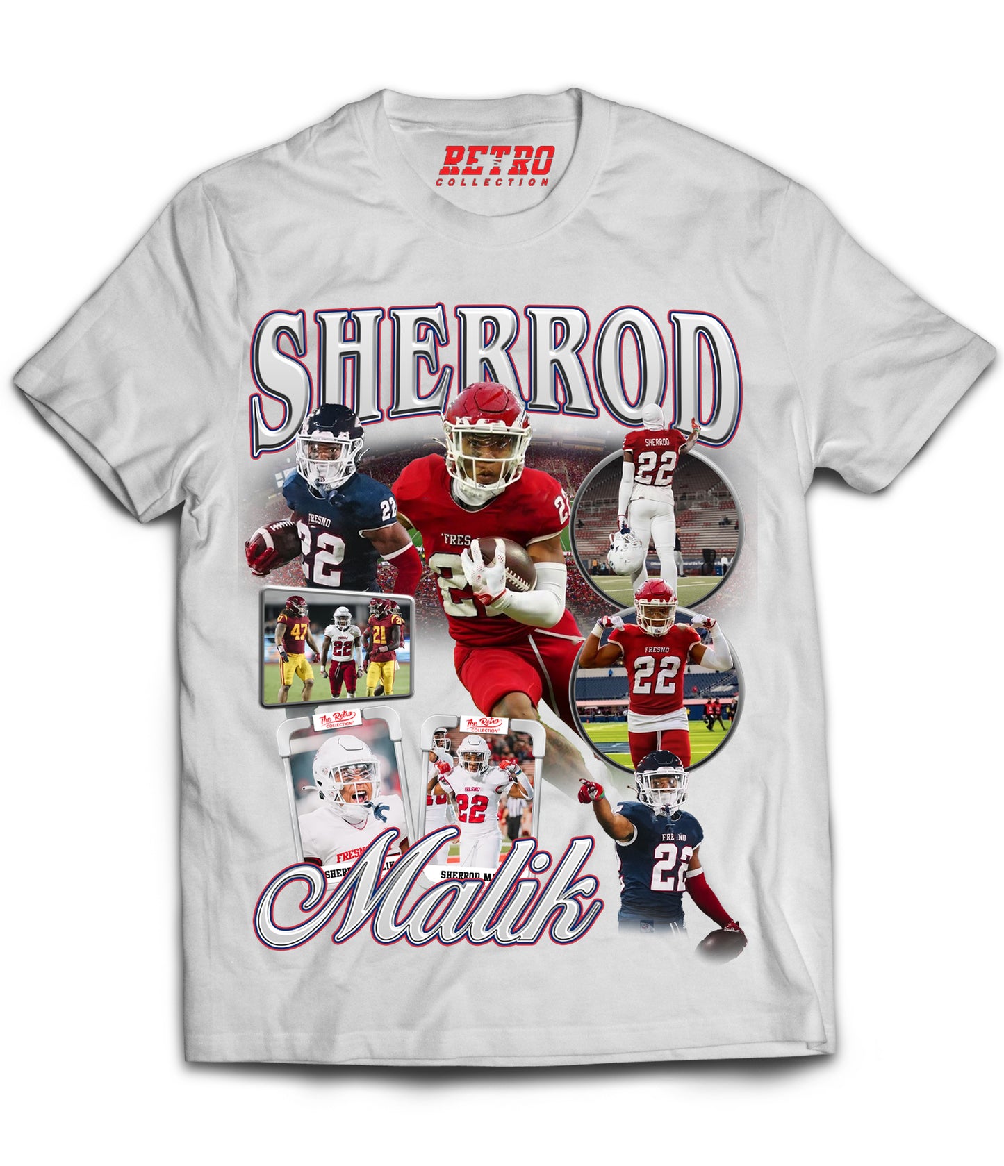 Malik “Leek” Sherrod Tribute Shirt *LIMITED EDITION* (Black, Red, White)