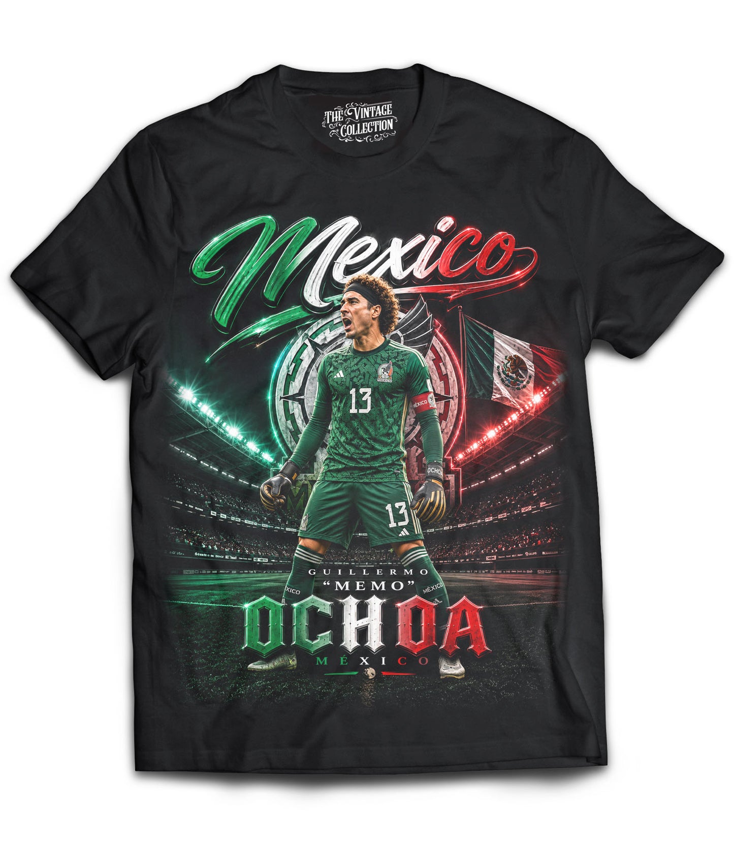 Memo Mexico Shirt (Black) *Adult & Youth*