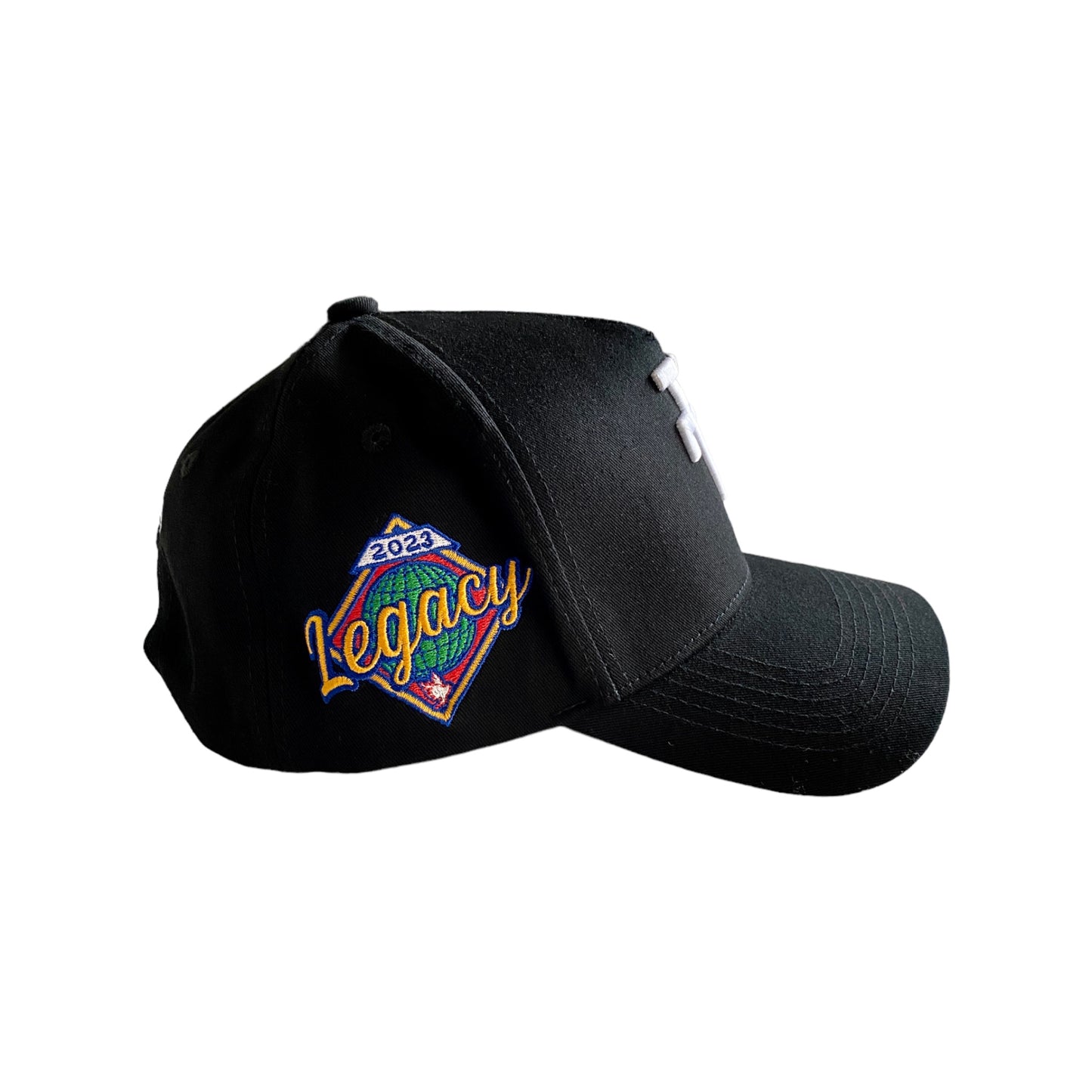 LA Legacy Hat *2023 Edition* W/ Pin (Black/Red Bottom)