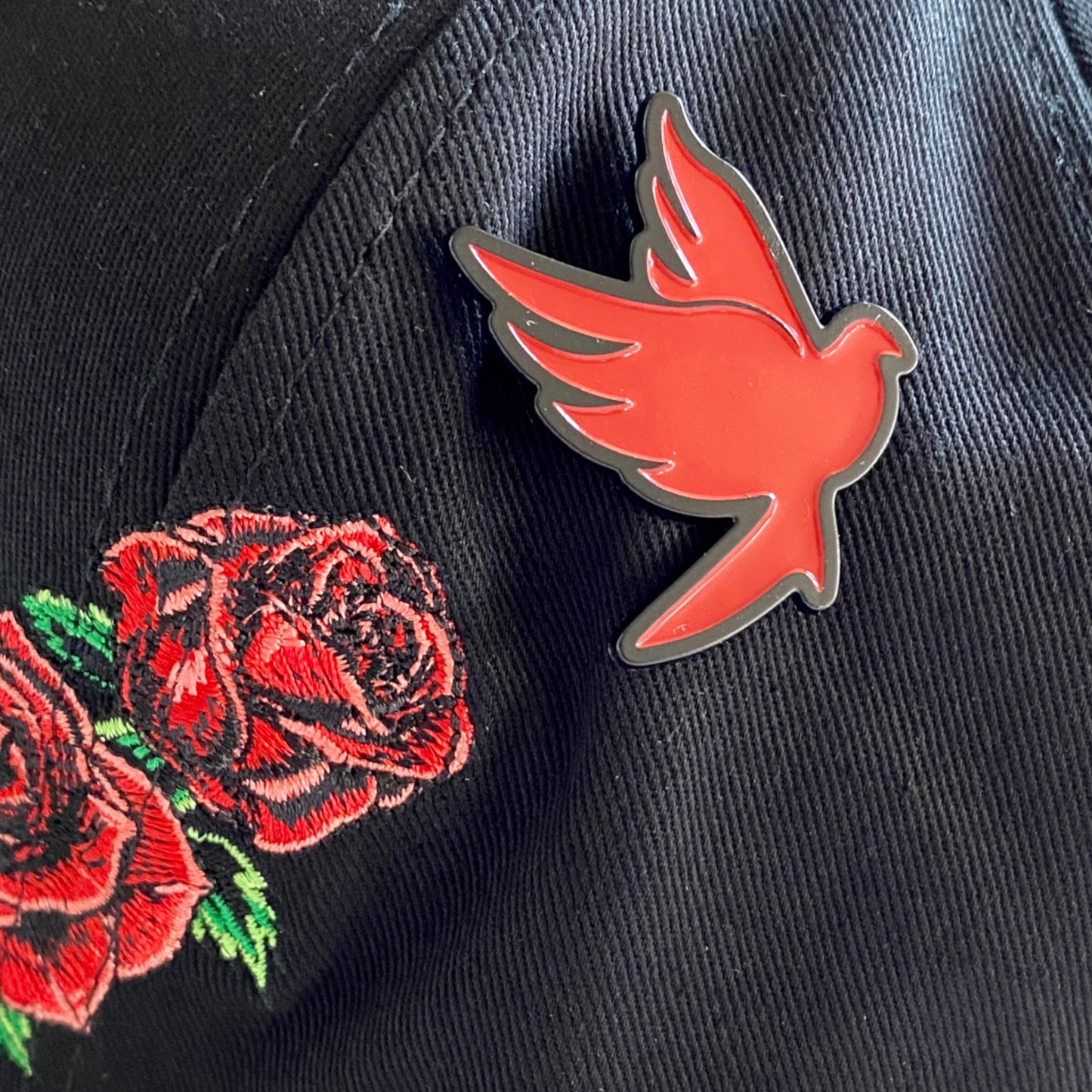 LA Legacy Hat *2023 Edition* W/ Pin (Black/Red Bottom)