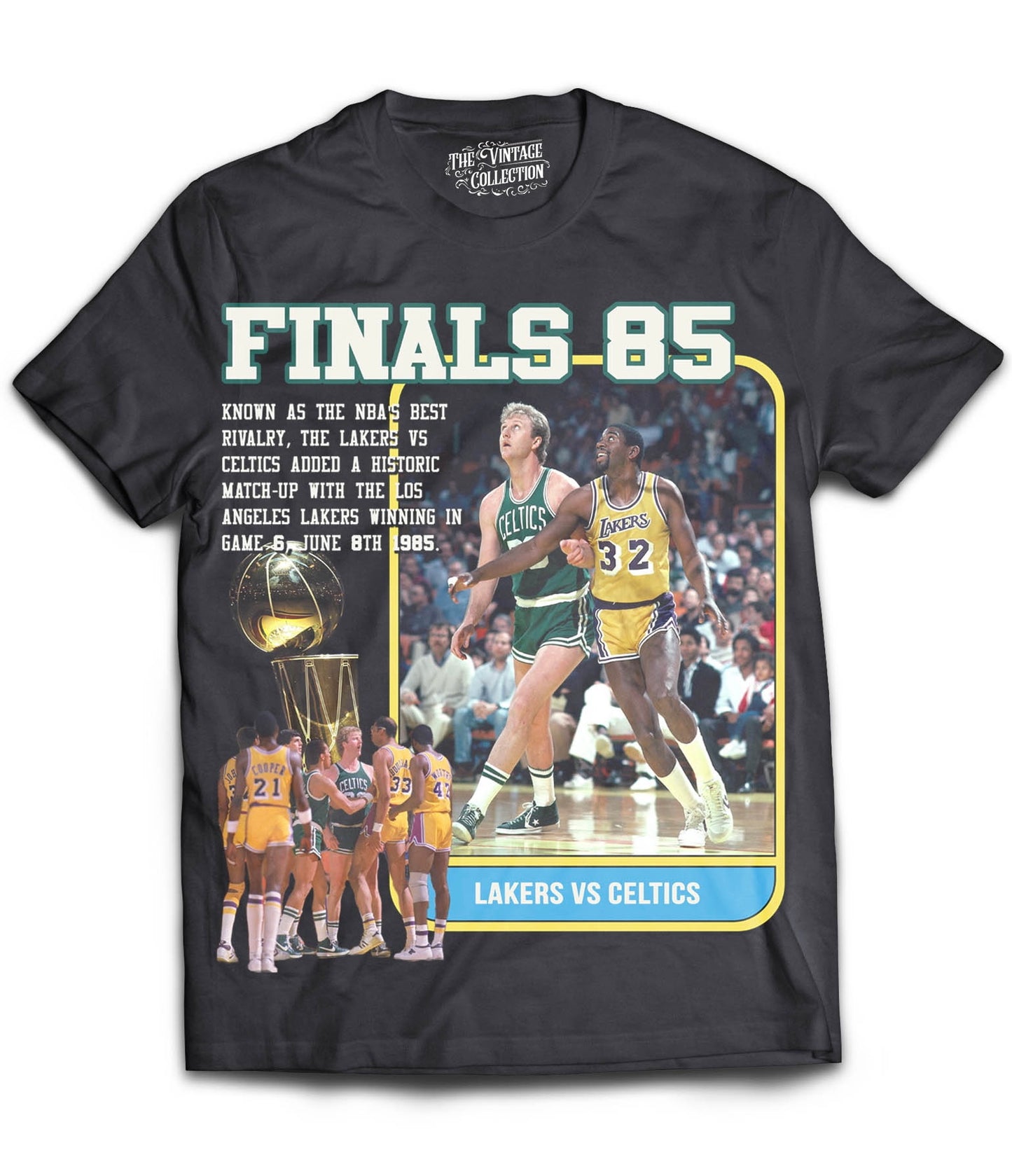 Finals 85 Card Shirt (Black)