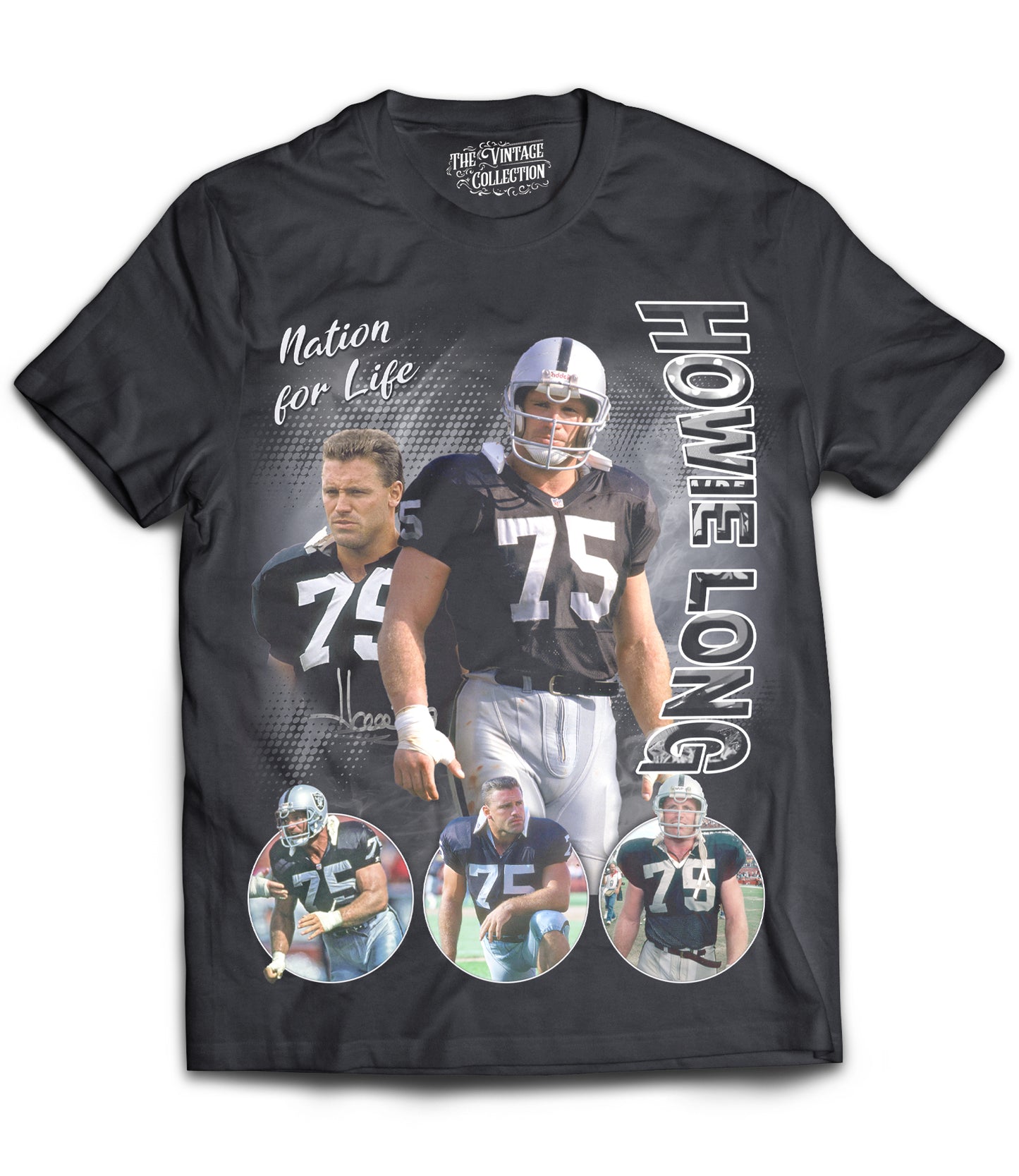 Howie Long Tribute Shirt (Black)