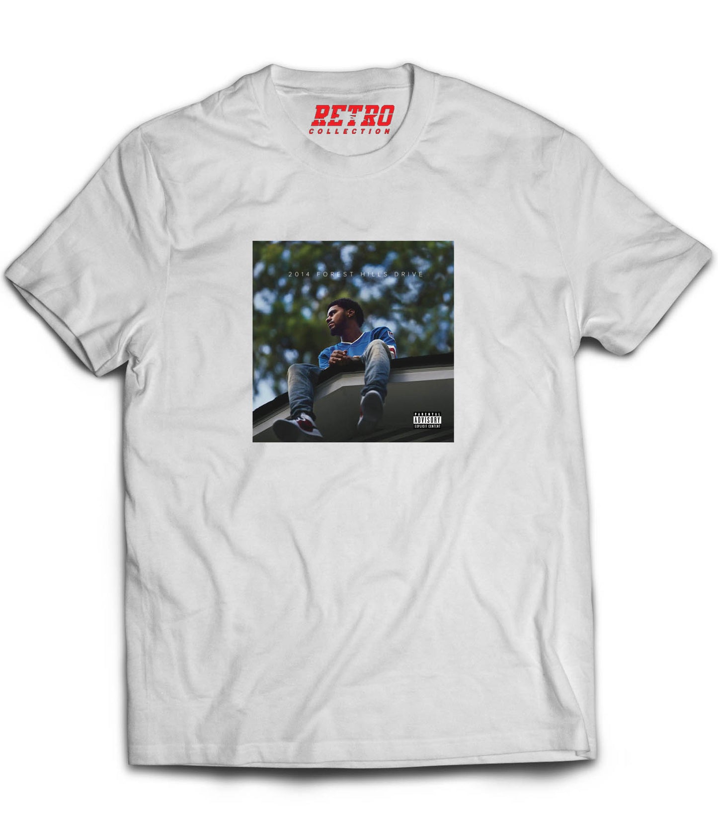 2014 Forest Hills Drive Album Cover Shirt (Off White)