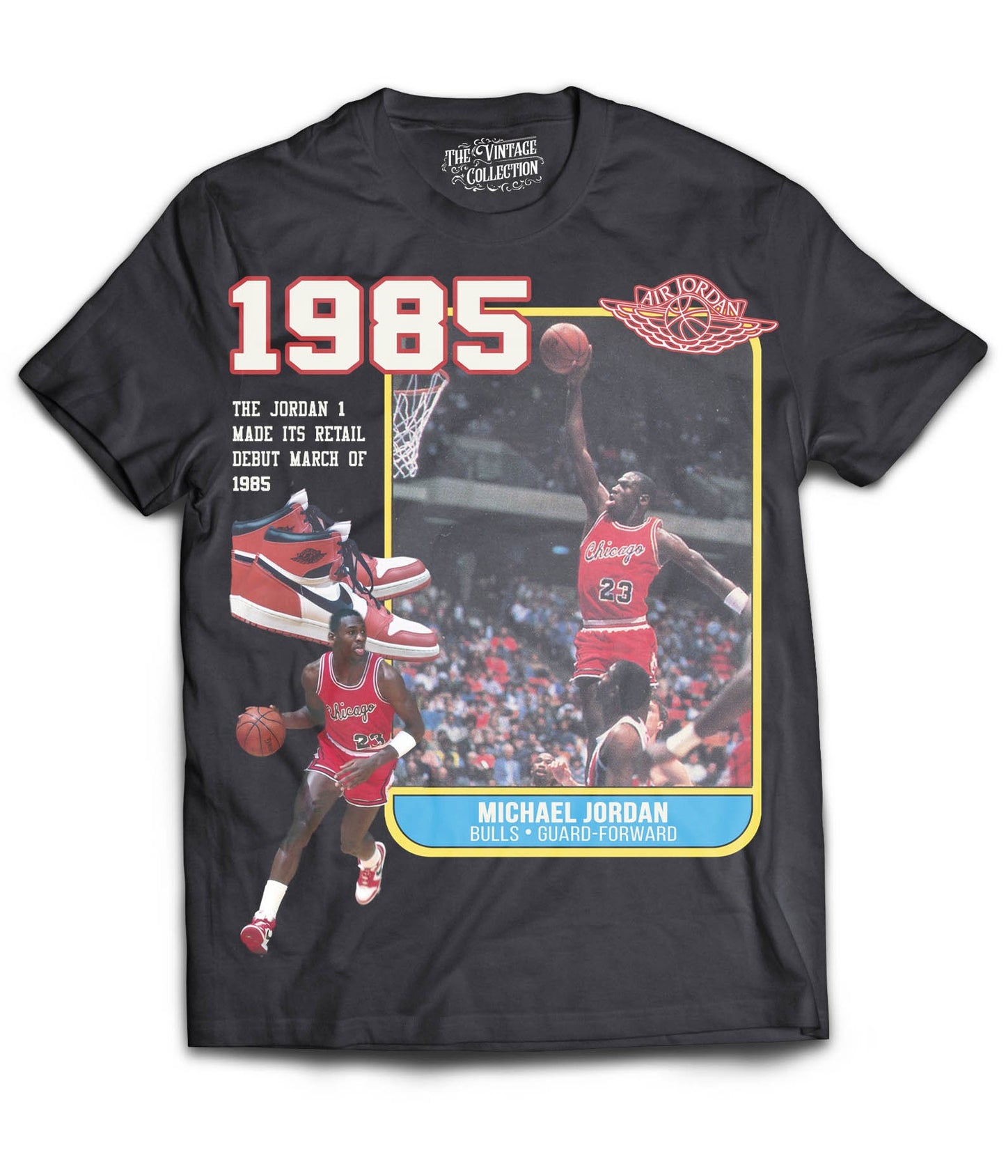 1985 Card Shirt (Black)