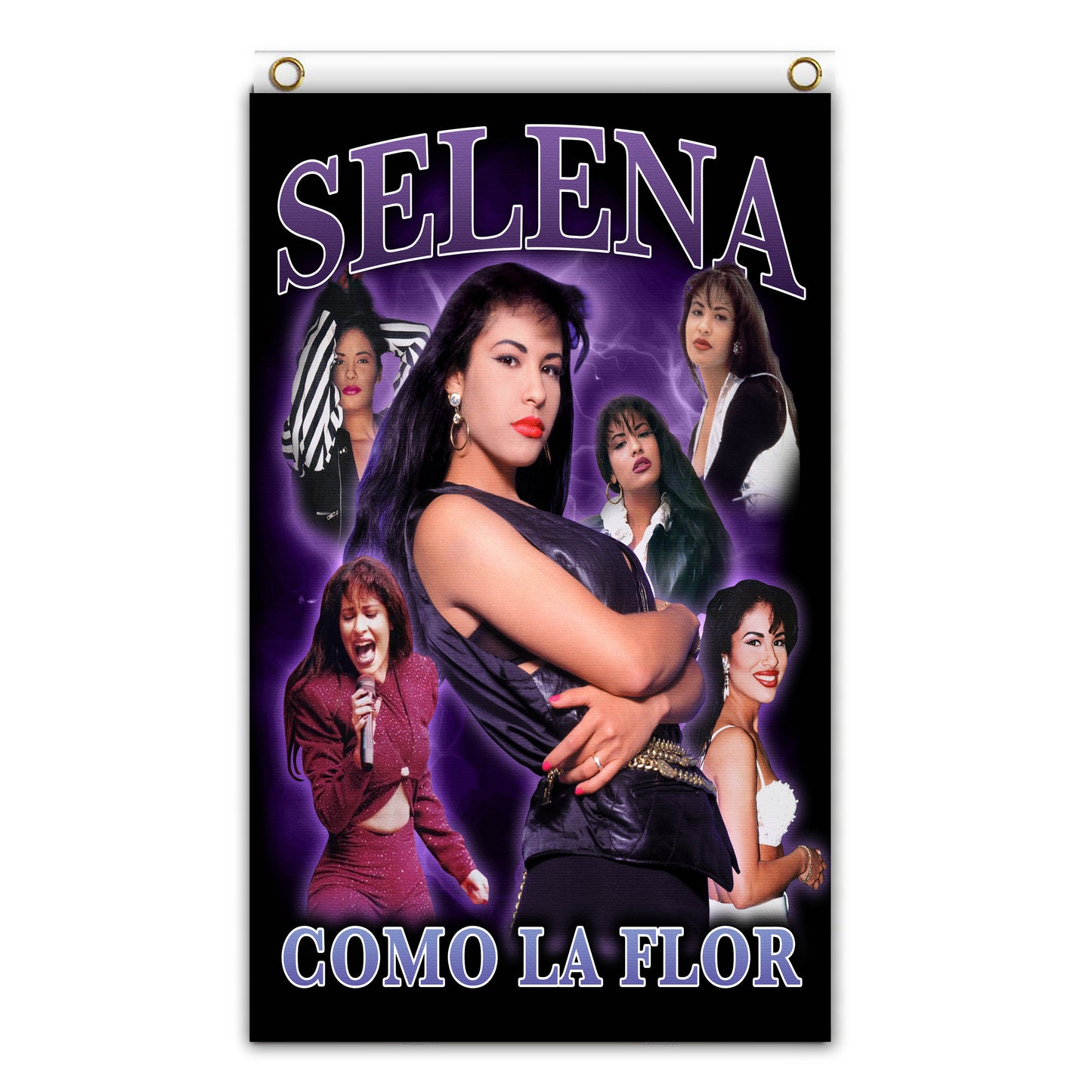 Como La Flor Tribute Banner/Flag