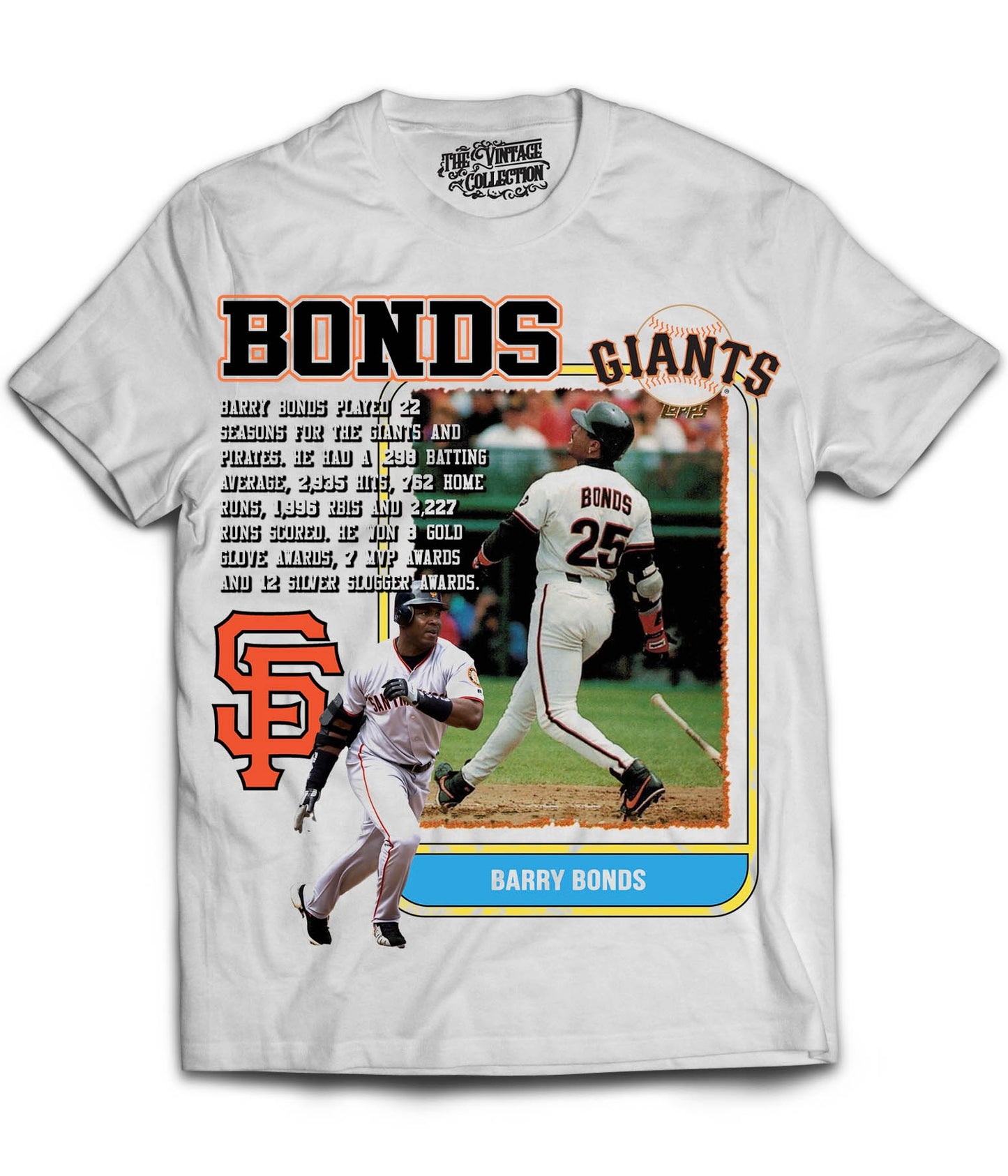 Bonds Rookie Card Shirt (White)