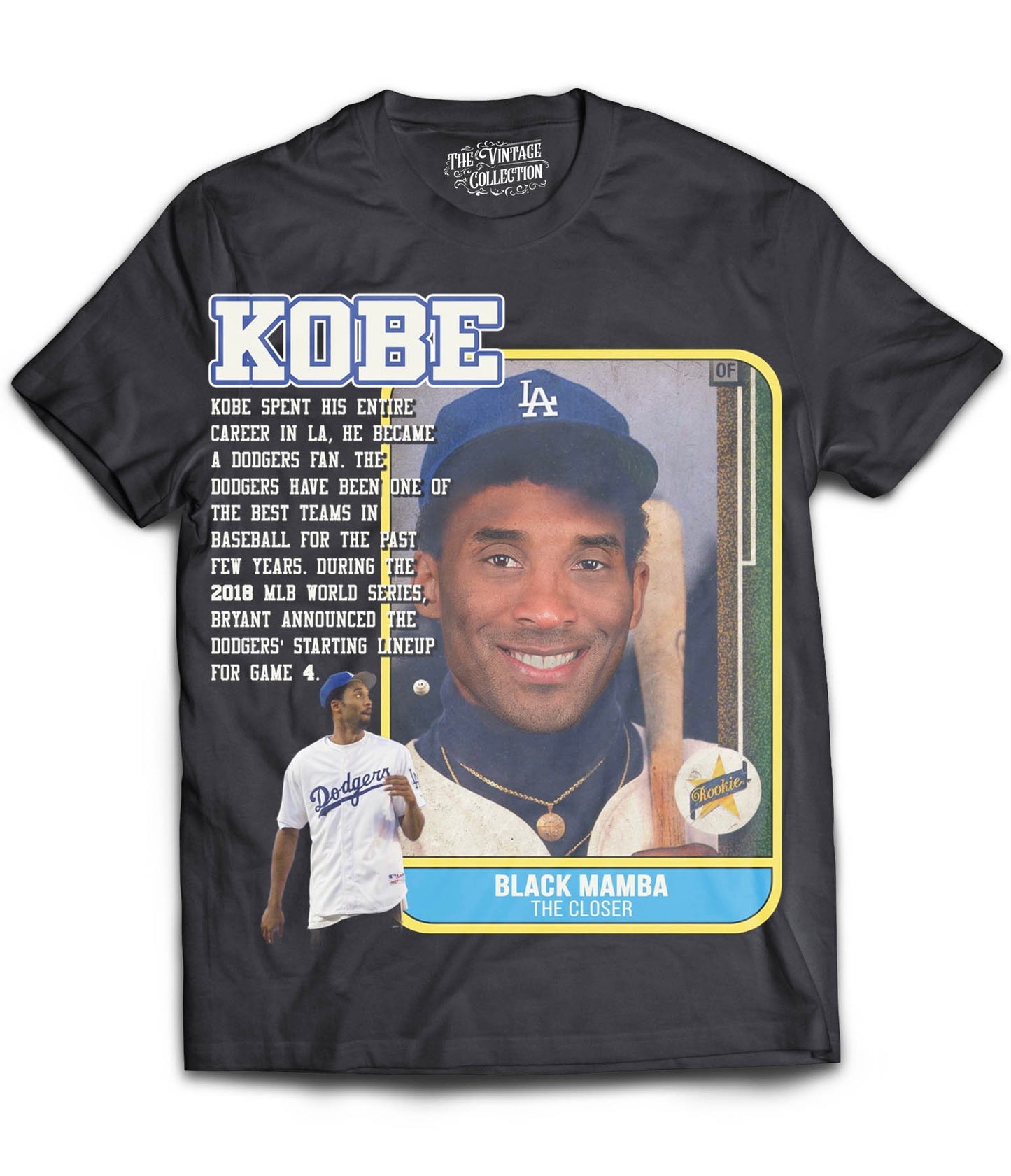 Black Mamba Dodgers Card Shirt (Black)