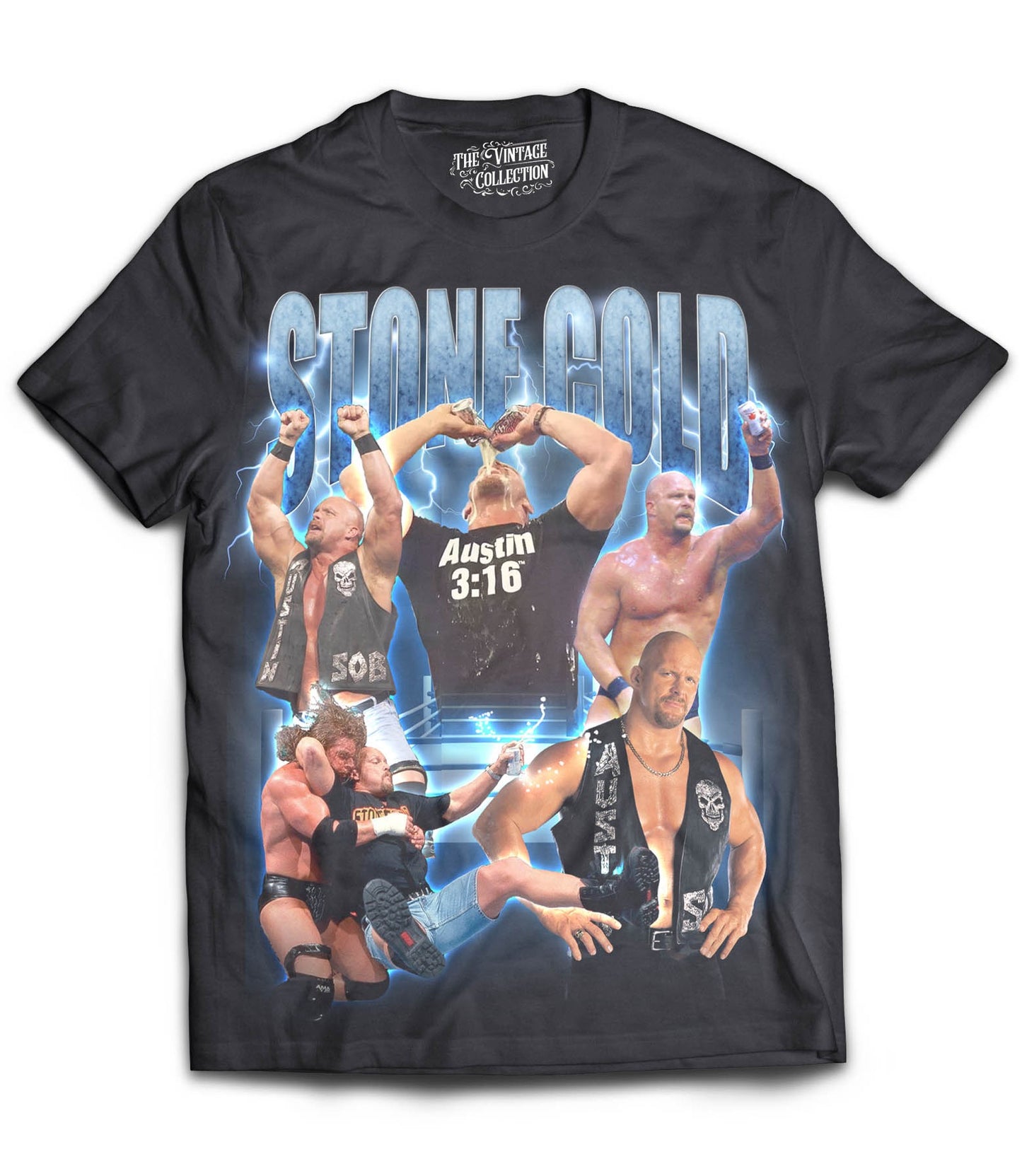 Stone Cold Tribute Shirt (Black)
