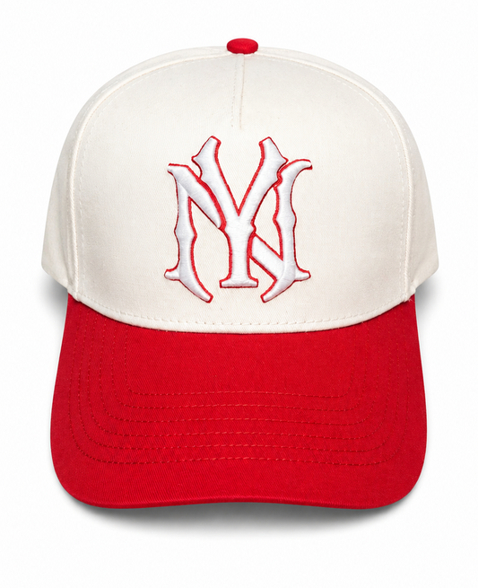 NY Red Trust in God Snapback Hat *2026*