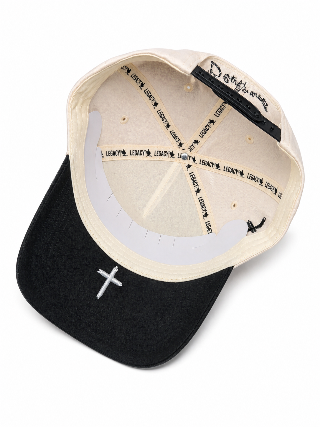 Jesus is King Cream/Black Snapback Hat *2026*