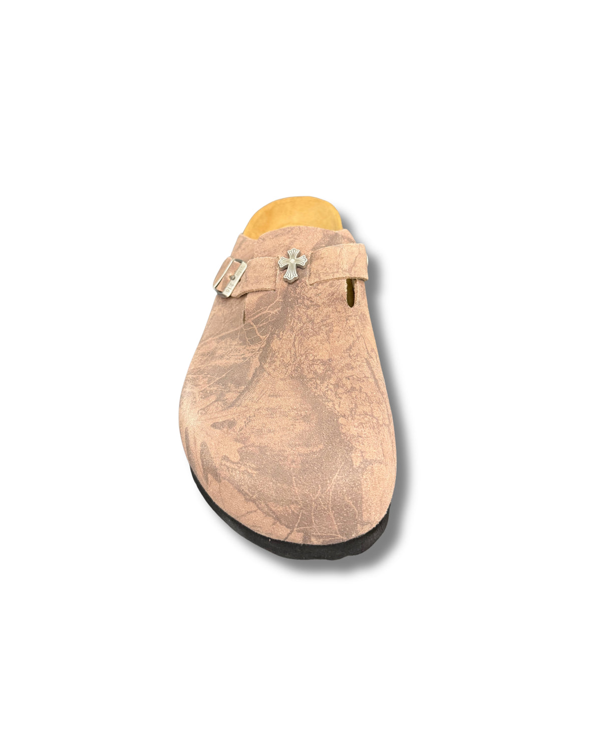 Beige Camo Clogs