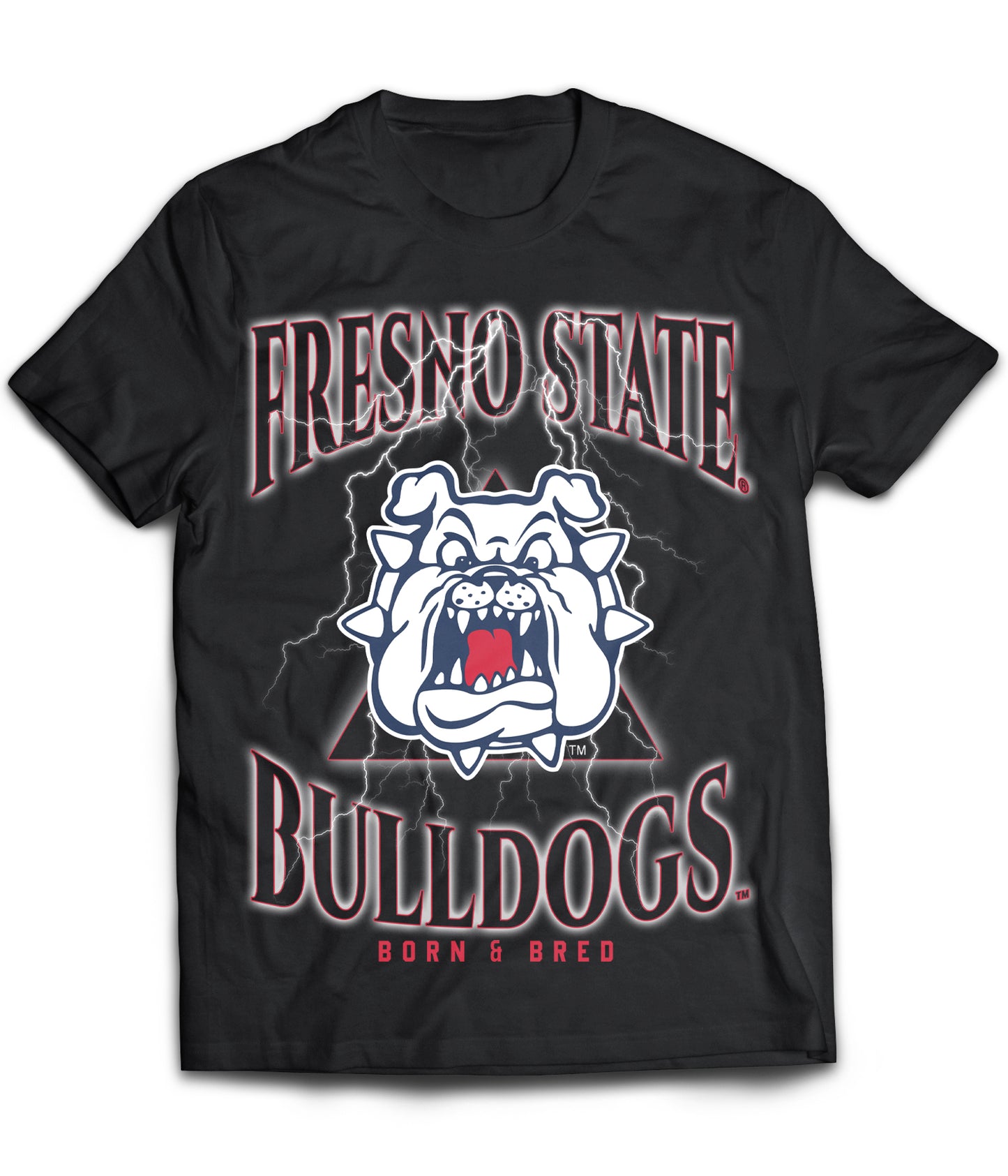 Fresno State Bulldogs “Lighting” Shirt (Black)