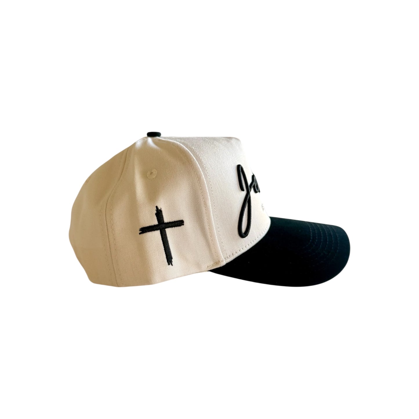 Jesus is King SnapBack Hat (Cream) *2025 Edition*