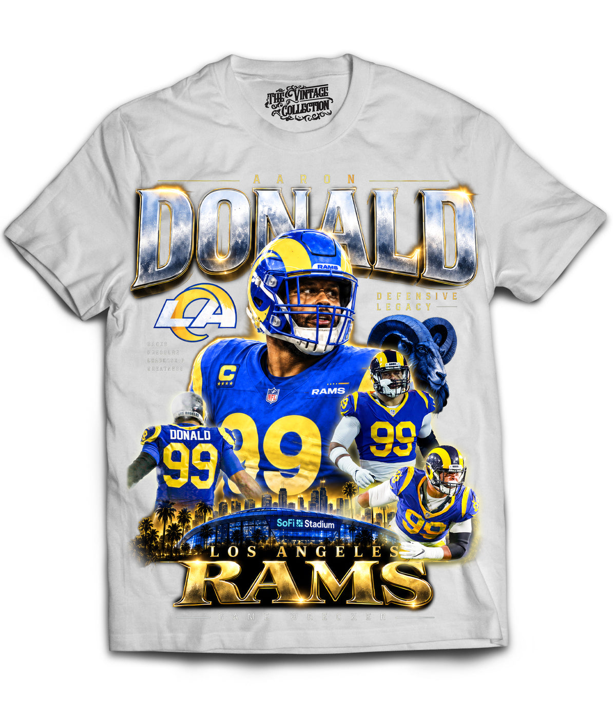 Aaron Donald Tribute Vintage Shirt 99 Reasons