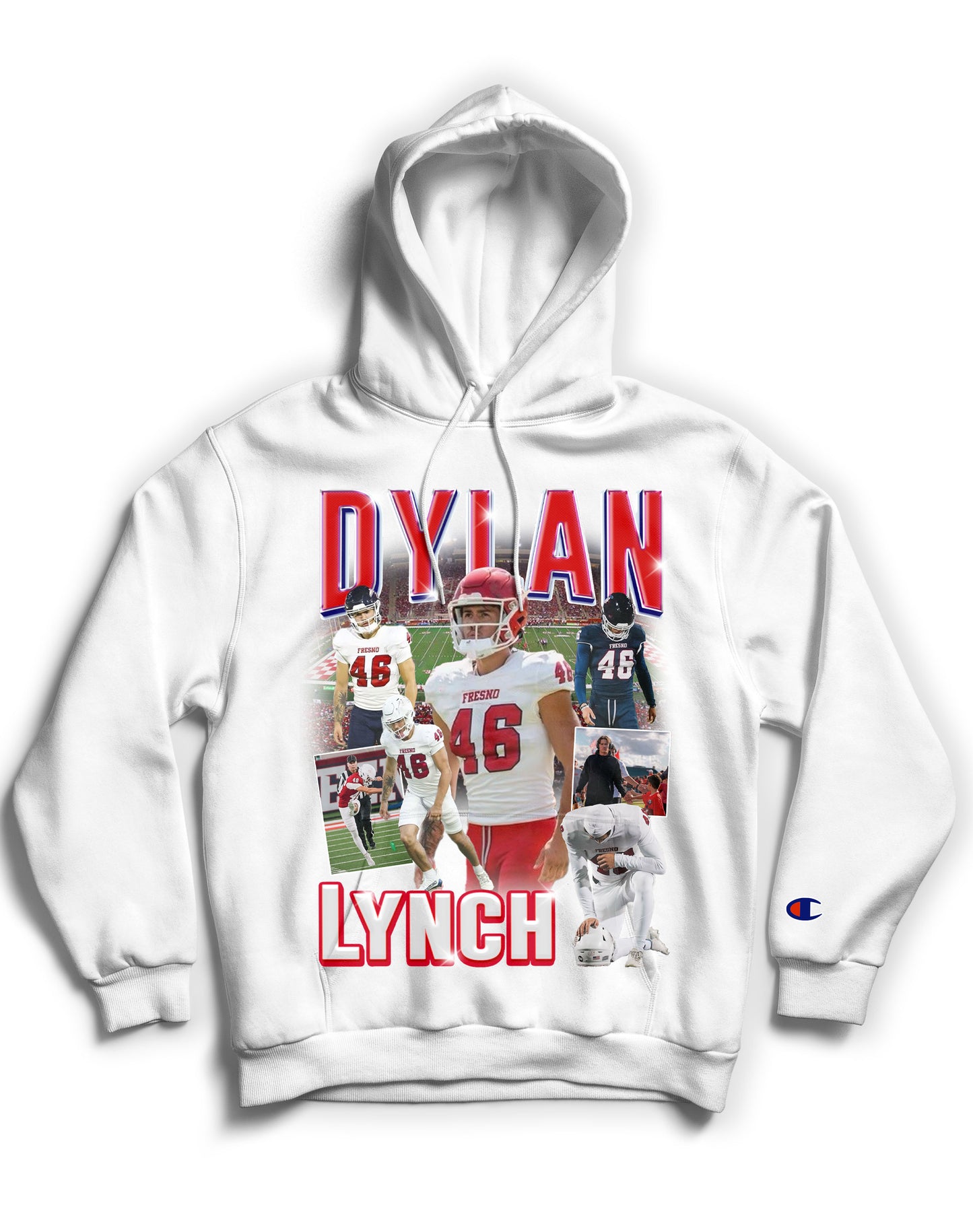 Dylan Lynch Tribute Hoodie *LIMITED EDITION* (Black & White)