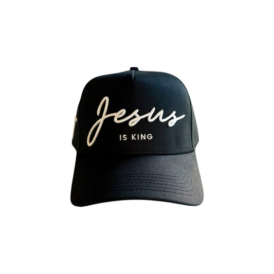 Jesus is King SnapBack Hat (Black) *2025 Edition*