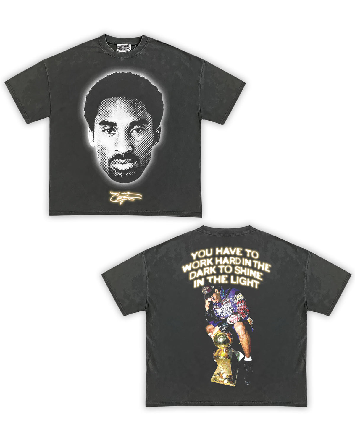 Kobe: Shine In The Light Shirt Front/Back