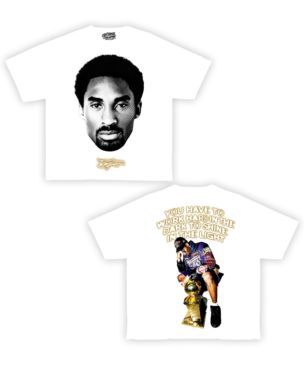 Kobe: Shine In The Light Shirt Front/Back