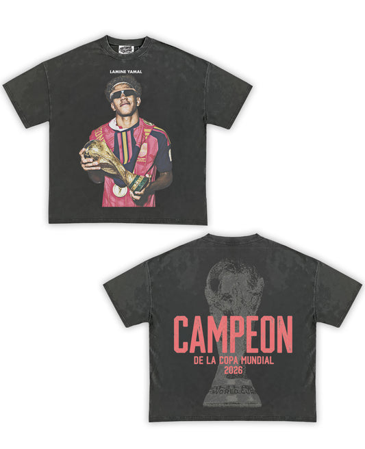Lamine Yamal Campeon 2026 Front/Back