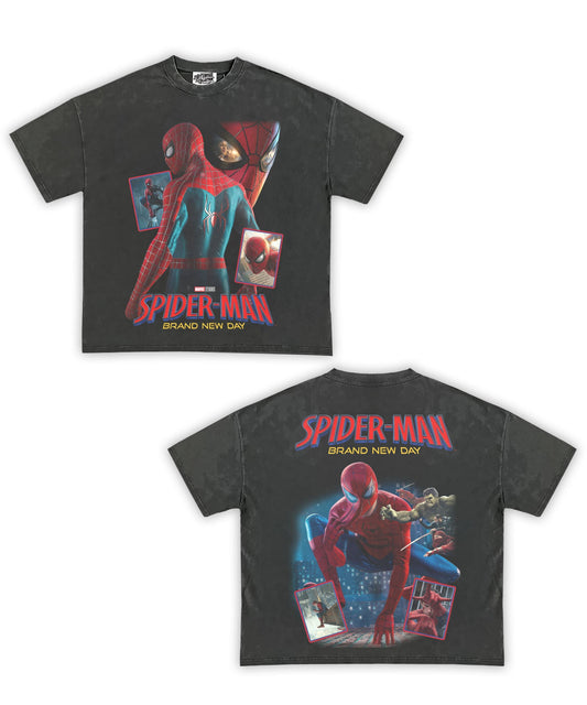Spiderman Brand New Day Shirt Front/Back (Shadow)