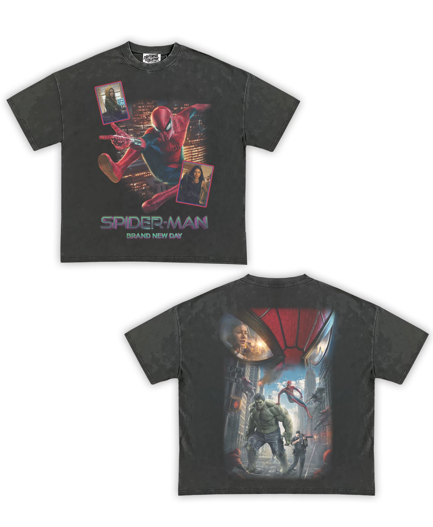 Spider-Man: Brand New Day Swing Front/Back Shirt (Shadow)
