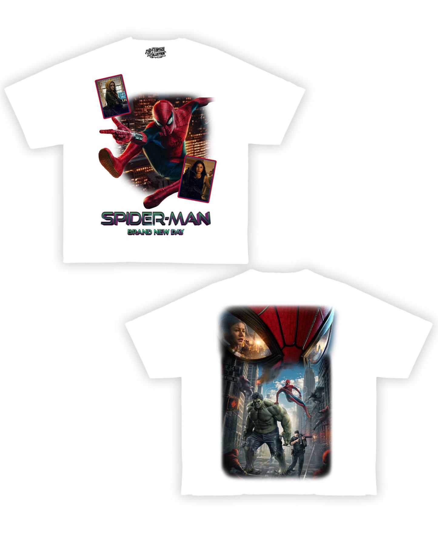 Spider-Man: Brand New Day Swing Front/Back Shirt (White)