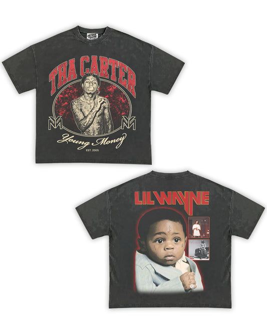 Lil Wayne The Carter Shirt Front/Back (Shadow)