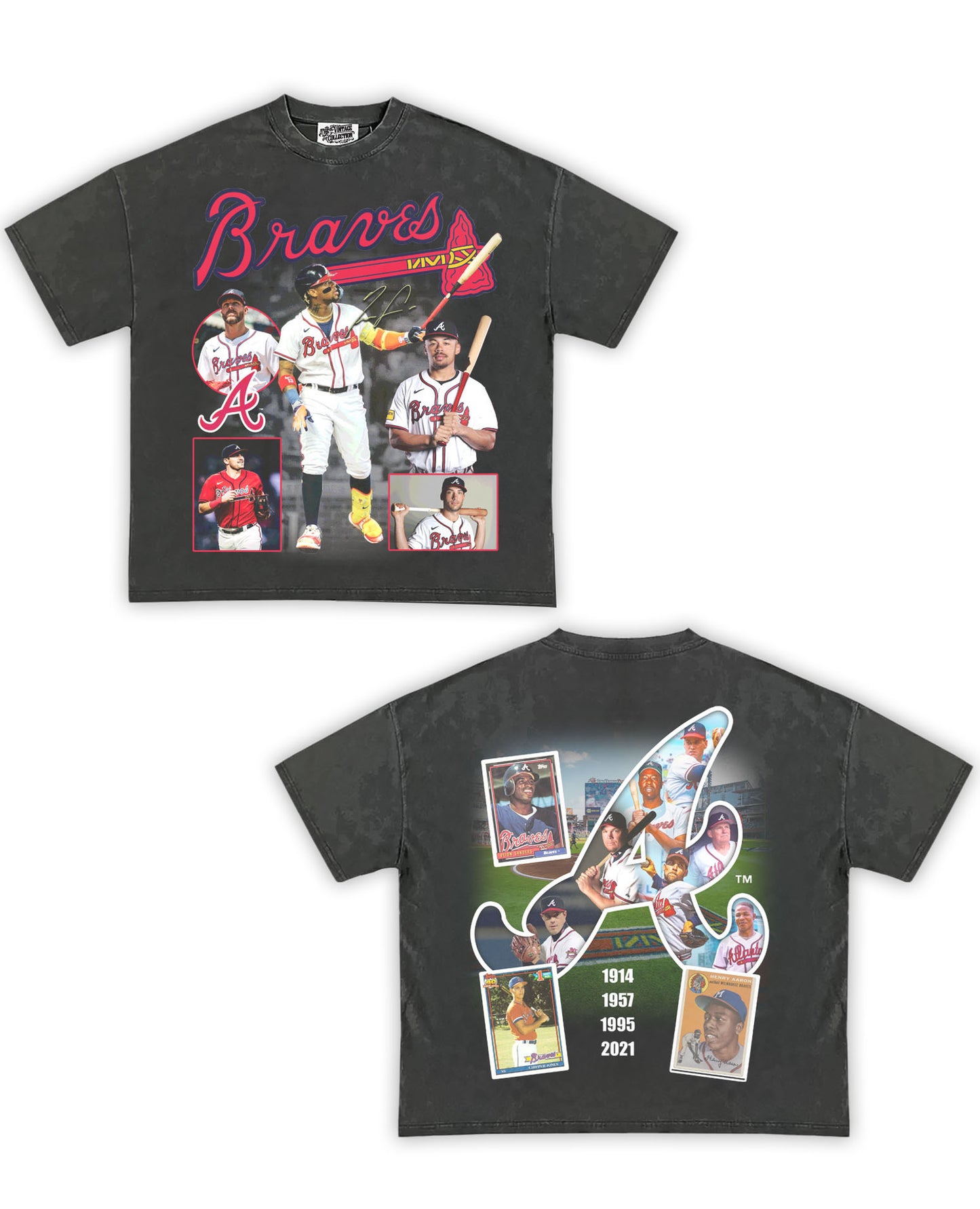 Atlanta Braves Front/Back Shirt (Shadow)