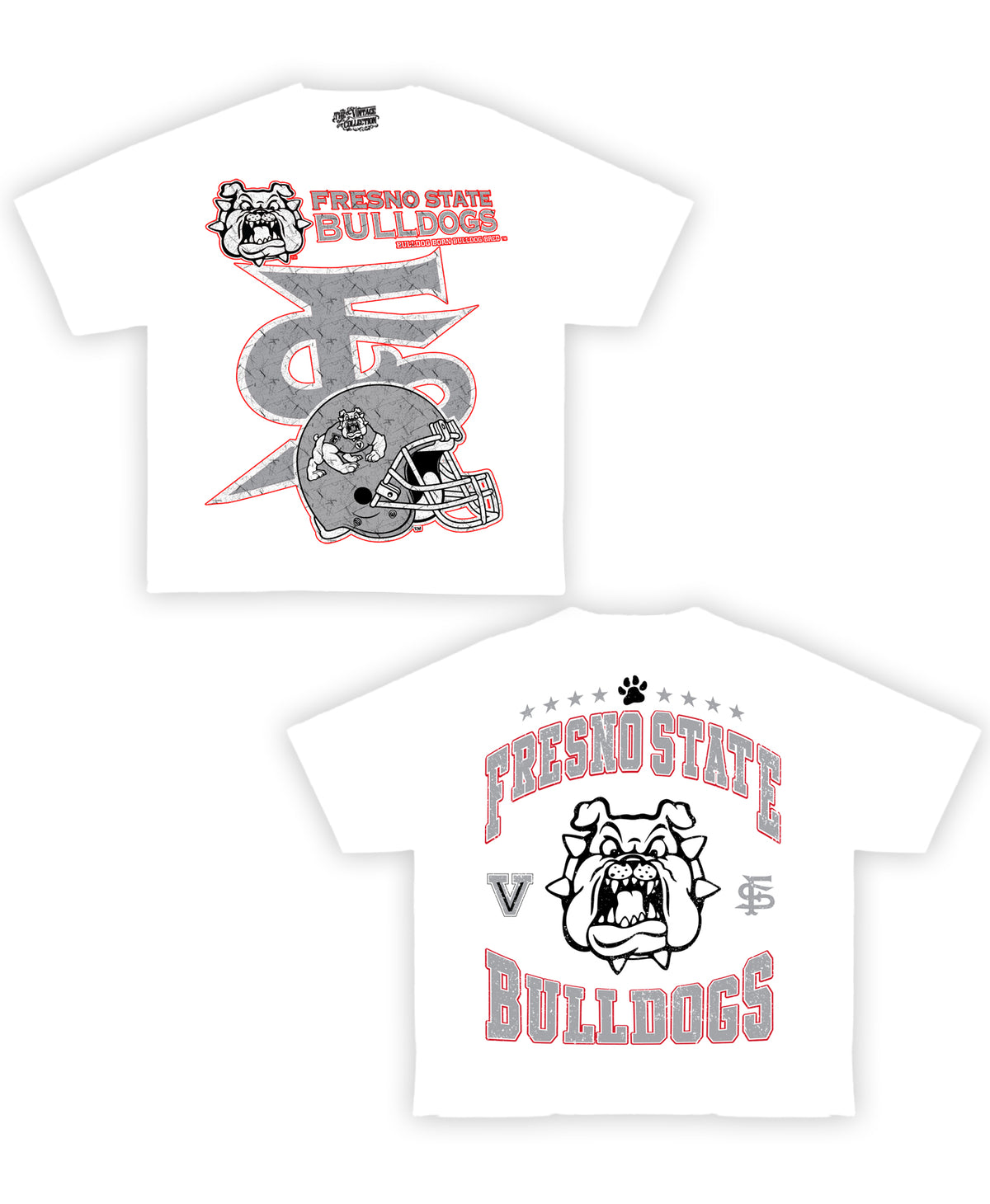 Fresno State Blackout Shirt Front/Back