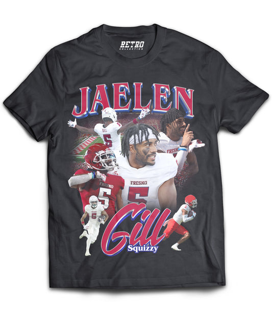 Jaelen "Squizzy" Gill Tribute Shirt *LIMITED EDITION* (Black, Red, White)